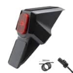 Guardabarros trasero con luz para Segway Ninebot ZT3 Pro