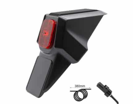 Guardabarros trasero con luz para Segway Ninebot ZT3 Pro