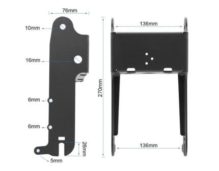 Horquilla trasera Kukirin G2 (Sin logo) 2
