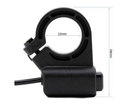 Botonera single dual - 1,5m - conector SM 2