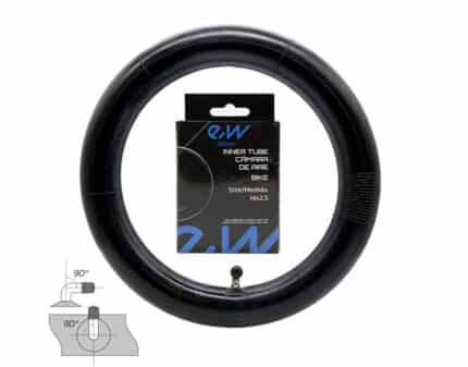 Cámara de aire 14x2,5 válvula curva 90ºx90º [Ewheel]