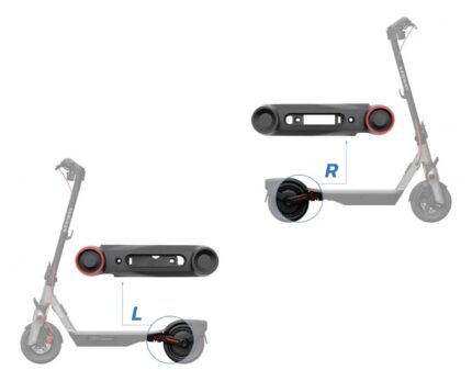 Cubierta lateral trasera Ninebot F3 E