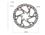 Disco de freno EWD004 - 140mm (2,3mm de grosor) 2