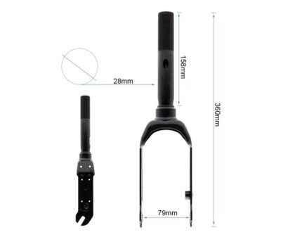 Horquilla delantera para Ninebot E2 Pro E