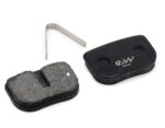 Pastilla de freno rectangular sin tetón RS003-S – Resina Juego de 2 2