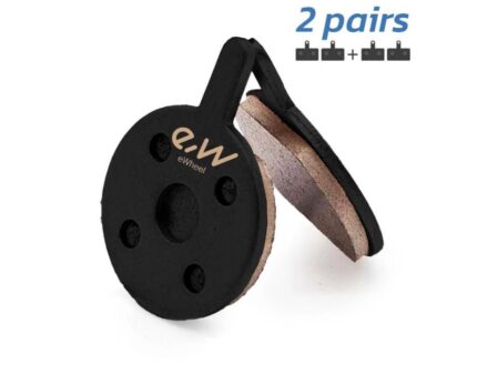 Pastilla de freno resina redonda con tetón [Ewheel] – Modelo 6