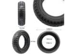 Rueda maciza 10x2,5-6,5 - Negro [Cityneye] 2