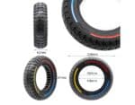 Rueda maciza 10x2,5-6,5 - Tricolor [Cityneye] 2