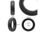 Rueda maciza perforada 8,5x2,125B34mm [Cityneye] - Negro 2