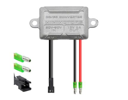 Conversor DC 20-90V a 12V 5A original [Minimotors]