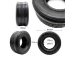 Cubierta tubeless 18x9,5-8 22555-8 liso [Feiben] 2