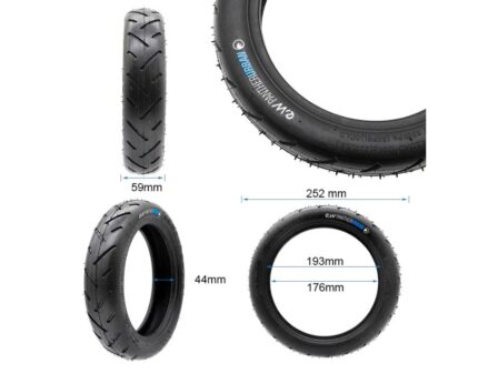 Cubierta tubeless 6070-7 Para Mi4 Pro MaxPlus [Ewheel] Pantherurban 2