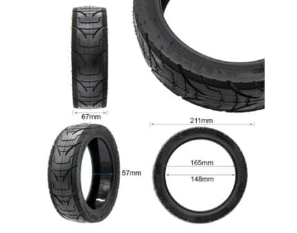 Cubierta tubeless cityroad CON GEL 8,5×3 EWHEEL PANTHERURBAN 2