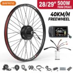 Kit conversión de bicicleta eléctrica con motor trasero 500W 48V – 28 y 29 pulgadas (Display EKD01) [Bafang]