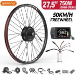 Kit conversión de bicicleta eléctrica con motor trasero 750W 48V – 27,5 pulgadas (Display EKD01) [Bafang]