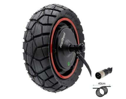 Motor de 10 pulgadas K2 48V 50H con conector waterproof ECOXTREM M41 Tank