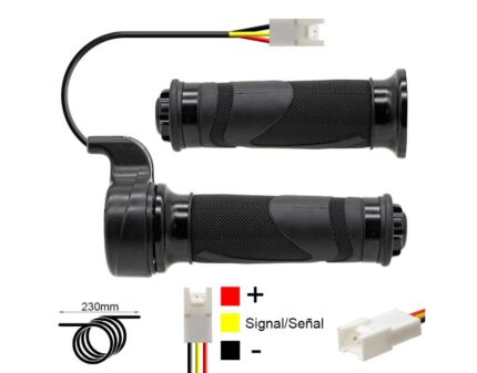 Acelerador puño con conector JST