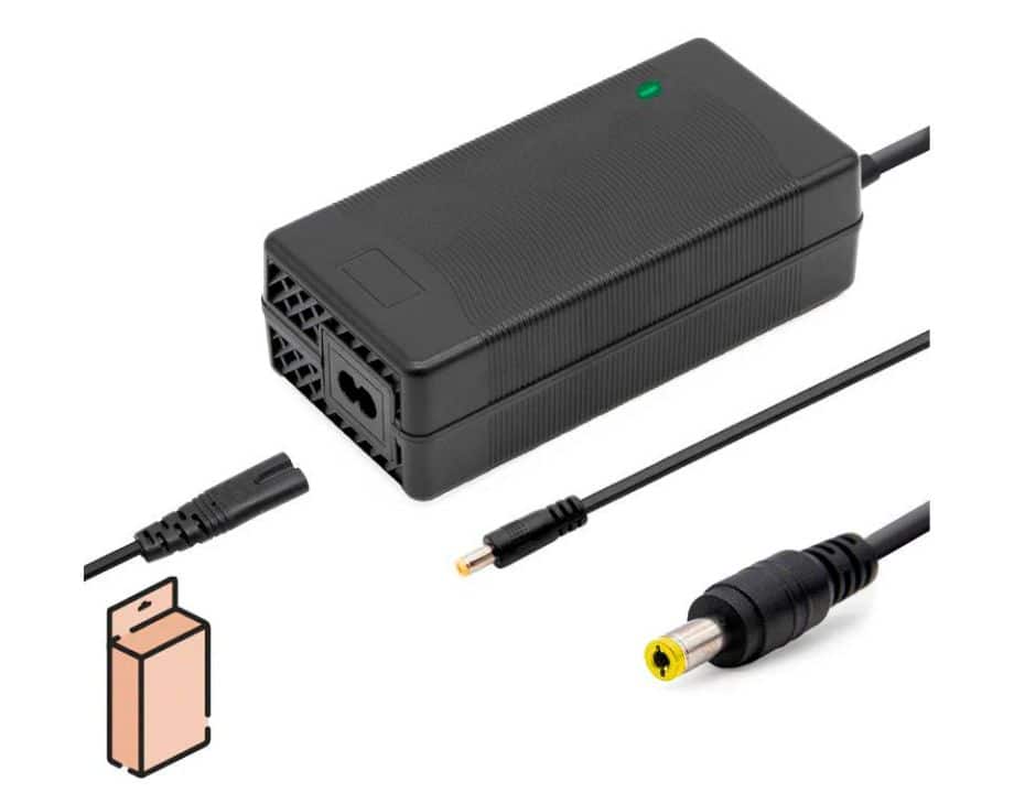 Cargador 48v con conector DC 5,5x2,1mm Cargador 48v con conector DC 5,5x2,1mm