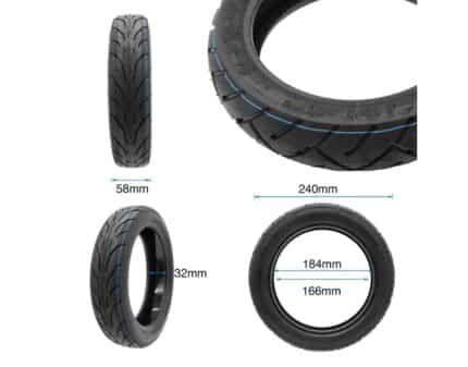Cubierta tubeless 10x2,125-6,5 con GEL ANTI PINCHAZOS [Yuanxing] 2