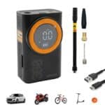 Inflador eléctrico portátil función Power Bank AIR-008