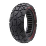 Rueda maciza 10x3,0255x80 (8065-6) roja [Amitor]
