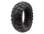 Rueda maciza 9x3-5,5 línea roja-negra [Amitor]
