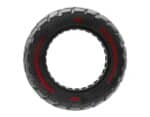 Rueda maciza 9x3-5,5 línea roja-negra [Amitor] 3