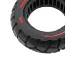 Rueda maciza 9x3-5,5 línea roja-negra [Amitor] 5