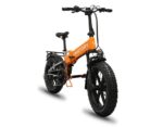 BRAVE ebike fatbike plegable-NaranjaGris 3