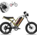 COMMANDO ebike FATBIKE Marrón militar