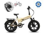 Lithor ebike fatbike plegable Crema