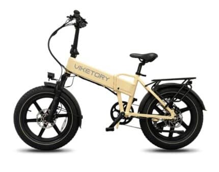 Lithor ebike fatbike plegable Crema 2