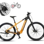 ROKTAR ebike MTB NaranjaNegra