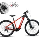 ROKTAR ebike MTB RojaNegra