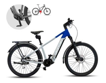 VENTIX+Plus ebike URBANA Grisazul