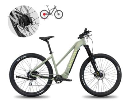 ZEPHIR ebike MTB Verde Militar