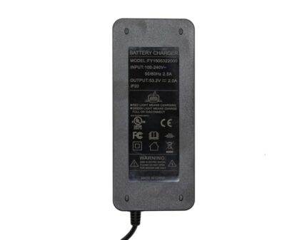 Cargador premium 48V (salida 53,2v) 2A para NIU -conector SJT-125E 2
