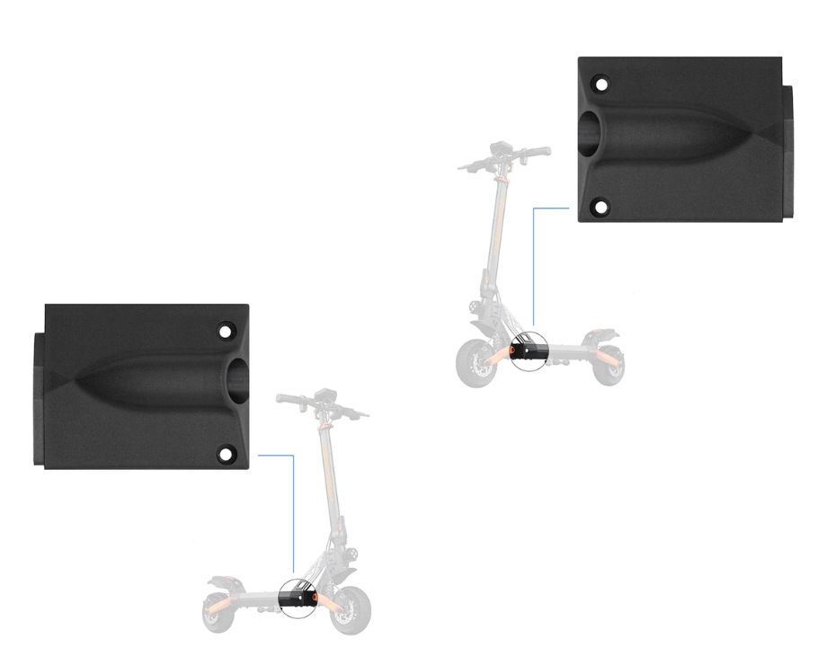 Embellecedor luz delantera V3 para Kukirin G2 Pro Embellecedor luz delantera V3 para Kukirin G2 Pro - Imagen 1