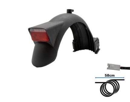 Guardabarros trasero con luz Navee N20N40