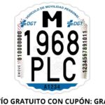 Matrícula para patinete eléctrico DGT