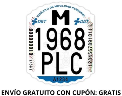 Matrícula para patinete eléctrico DGT