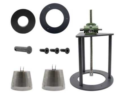 Prensa para montaje de ruedas macizas 2