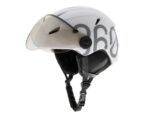 Casco GLOOB Urban Blanco - Gris orejeras extraibles 2