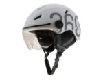 Casco GLOOB Urban Blanco - Gris orejeras extraibles 3