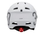 Casco GLOOB Urban Blanco - Gris orejeras extraibles 5