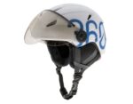 Casco GLOOB Urban Blanco – Azul orejeras extraibles - Imagen 2