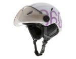 Casco GLOOB Urban Blanco – Morado orejeras extraibles 2