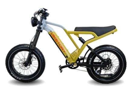 Bicicleta eléctrica Commando Amarillo desierto 2