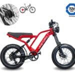 Bicicleta eléctrica Commando Rojo