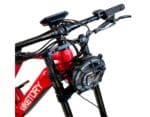 Bicicleta eléctrica Commando Rojo 5